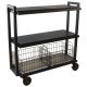 3-Tier Cart System (Black)