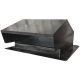 Black Metal Roof Vent Cap (6