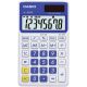 Solar Wallet Calculator with 8-Digit Display (Blue)