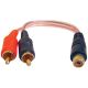 X-Series RCA Y-Adapter (1 Female-2 Males)