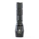 200-Lumen Ultra HD Aluminum LED Rechargeable Flashlight with Power Bank