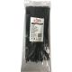 Temperature-Rated Cable Ties, 100 pk (Black, 11