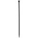 Temperature-Rated Cable Ties, 100 pk (Black, 7.5