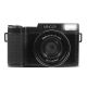 MND30 4x Digital Zoom 30 MP/2.7K Quad HD Digital Camera (Black)