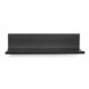12-Inch No-Stud Floating Shelf(TM) (Black Powder Coat)