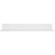 24-Inch No-Stud Floating Shelf(TM) (White Powder Coat)