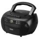 Portable Stereo Cassette Recorder & CD Player with AM/FM Radio