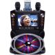 Bluetooth(R) Karaoke Machine with Synchronized LEDs