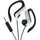 In-Ear Sports Headphones with Microphone & Remote (Silver)