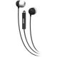 Stereo In-Ear Earbuds with Microphone & Remote (Black)