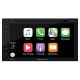 6.8-Inch WVGA Double-DIN In-Dash DVD Receiver with Apple CarPlay(TM), Android(TM) Auto, and Bluetooth(R)