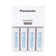 4-Position Charger with AA eneloop(R) Batteries, 4 pk