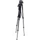 Professional Tripod with 3-Way Fluid Pan Head (57 Inches)